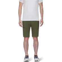 Mammut Wanderhose Short Runbold (robust, UV-Schutz) kurz iguanagrün Herren